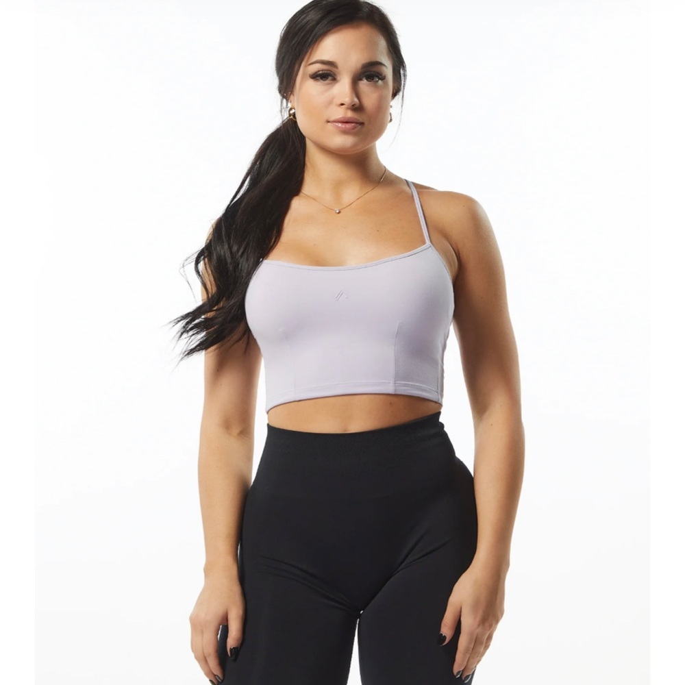 Alphalete ultra soft cami XS lilac